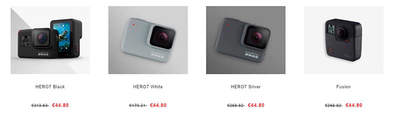 Camerasmake.com Fake Online Shop Gopro