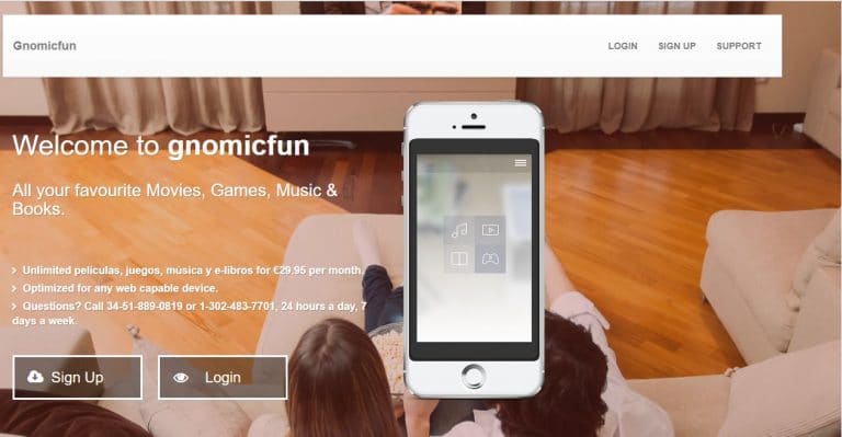 gnomicfun.com servicio streaming plus. Cuidado !!!