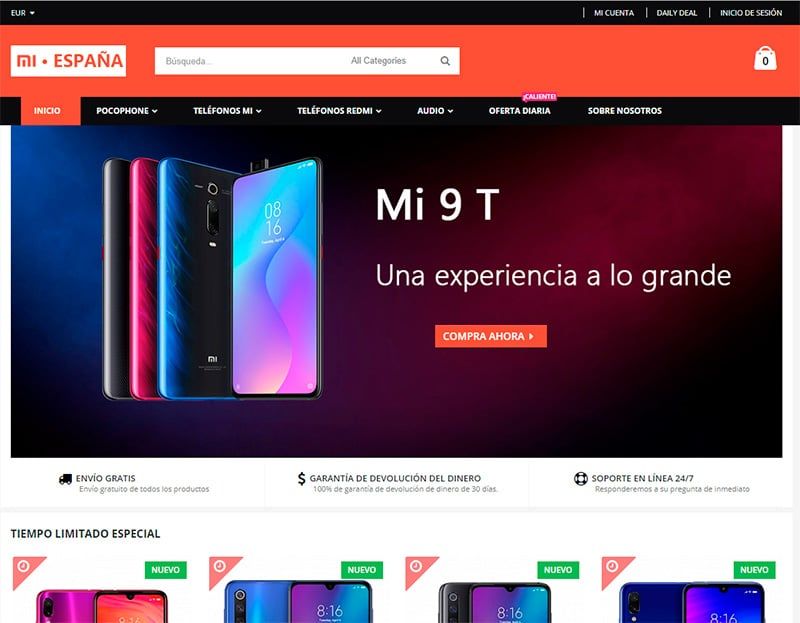 mi-movil-online Tienda Falsa Online Xiaomi