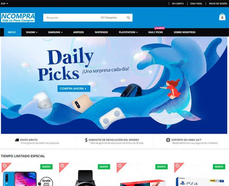 ncompra.com tienda online dudosa online de electrónica