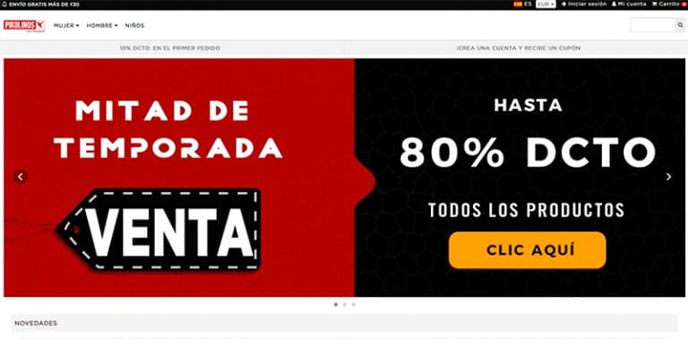 pikoes.online tienda online dudosa online Pikolinos