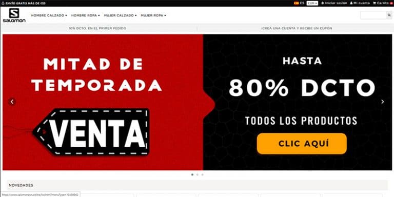 salomonesn.online tienda online dudosa online Salomon