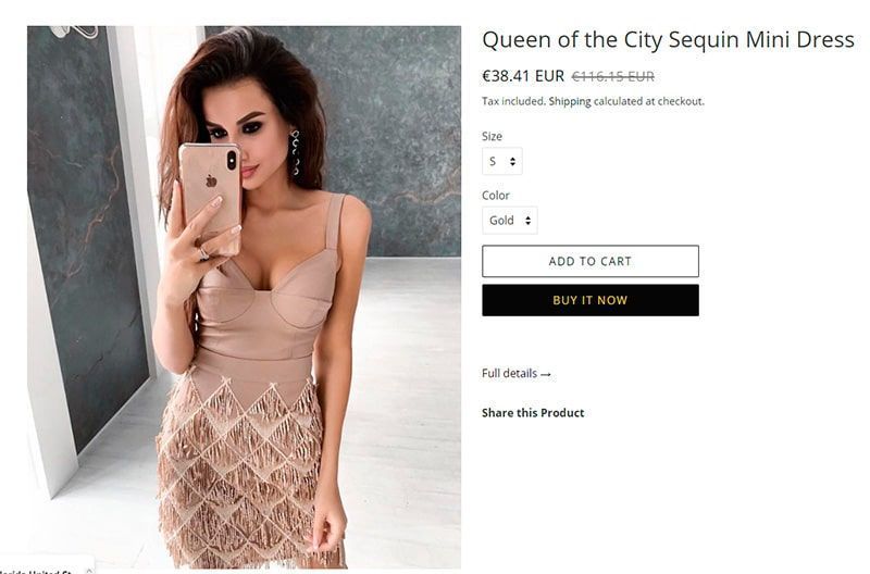 Snatched Brand.com Fake Online Fashion Shop Woman