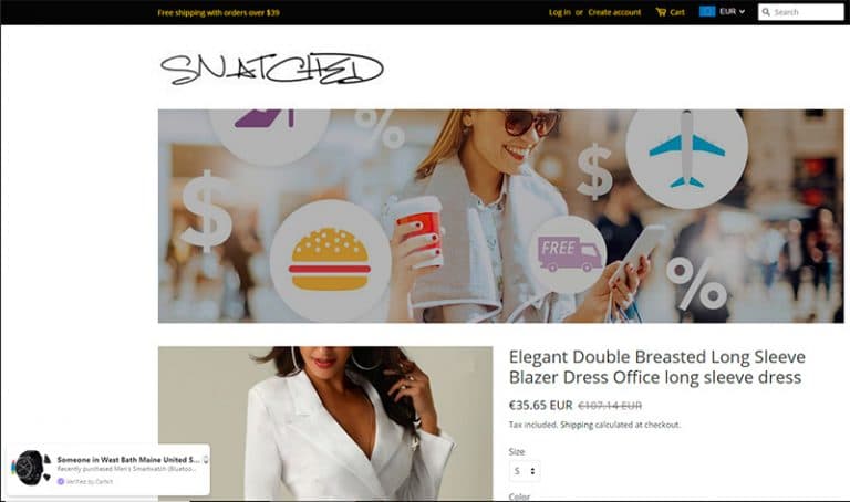 snatched-brand.com tienda online dudosa online moda mujer