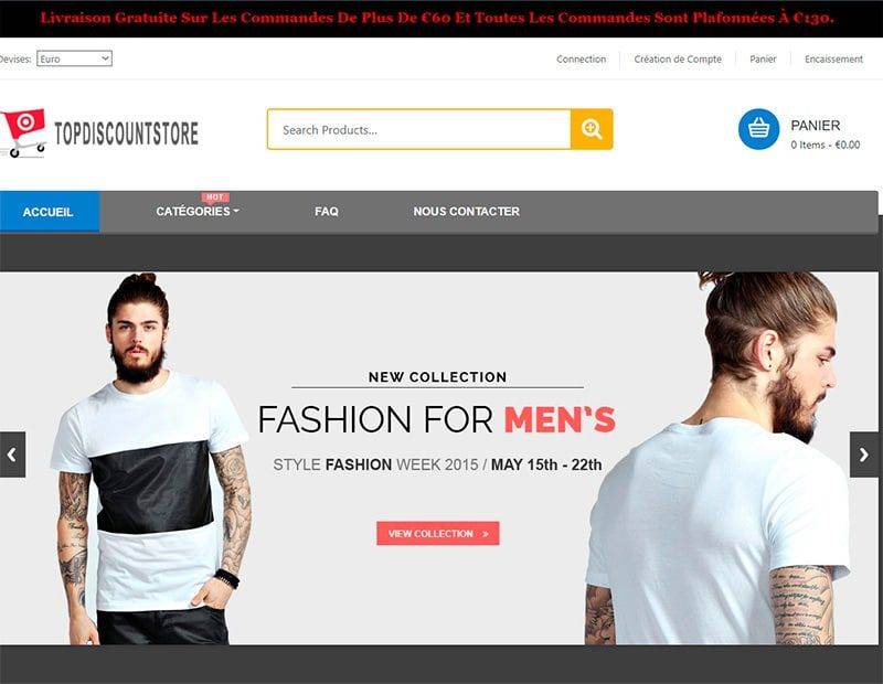 Topdiscountstore.xyz Tienda Falsa Online Multiproducto