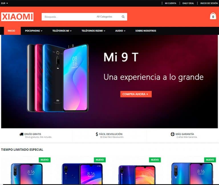 xiaomes.com tienda online dudosa smartphones Xiaomi