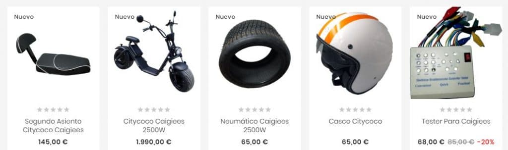 Caigiees.com Fake Shops Online Electric Scooters