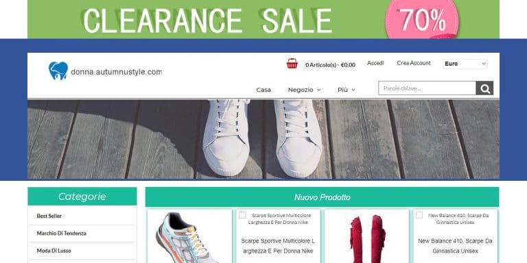 donna.autumnustyle.com tienda online dudosa online Sneaker
