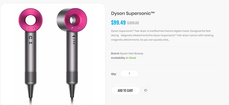 Dysn.org Fake Online Shop Dyson