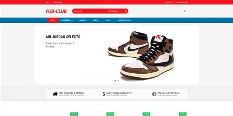 fubclub.com tienda online dudosa online zapatillas