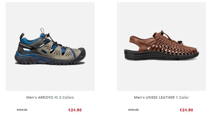Keeneshop.com False Shop Online Keen