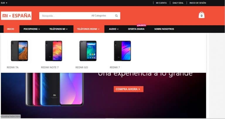 m-movil.online tienda online dudosa online Xiaomi