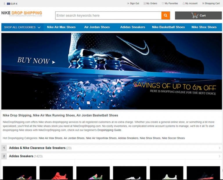 nikedropshipping.com tienda online dudosa online Nike