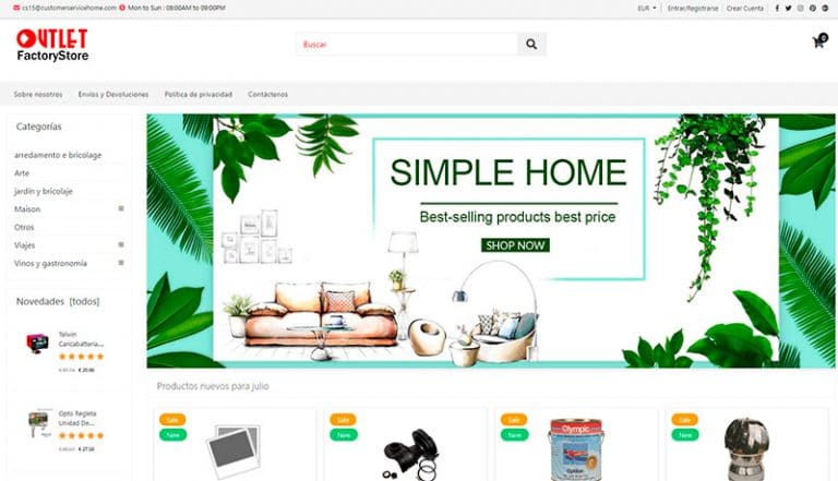 patear.es tienda online dudosa online bricolaje y decoración