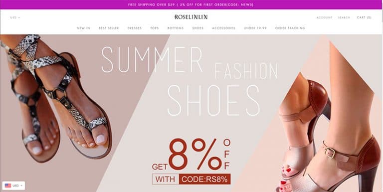 roselinlin.com tienda online dudosa online de moda