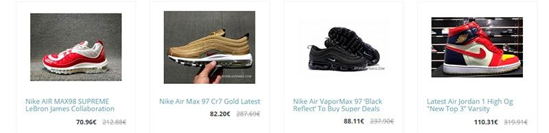 Storejordans.com Fake Online Shop Nike