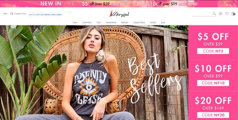 airygal.com tienda dudosa moda mujer
