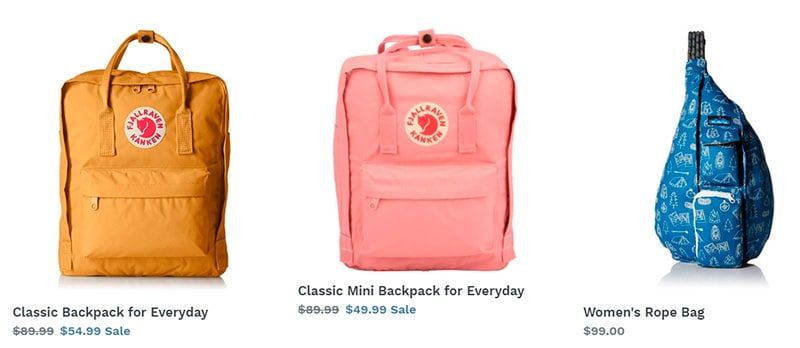 Bagbaw.com Fake Online Shop Backpacks