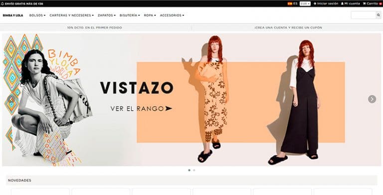 bimbaylolan.online tienda online dudosa online de Bimba y Lola