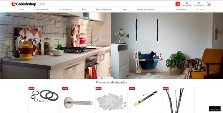 cabinhshop.com tienda online dudosa online decoracion