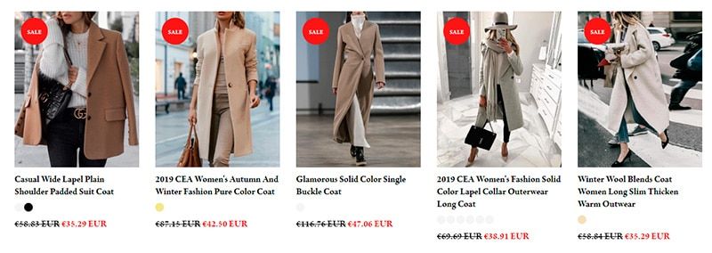 Cileclie.com Fake Online Fashion Shop