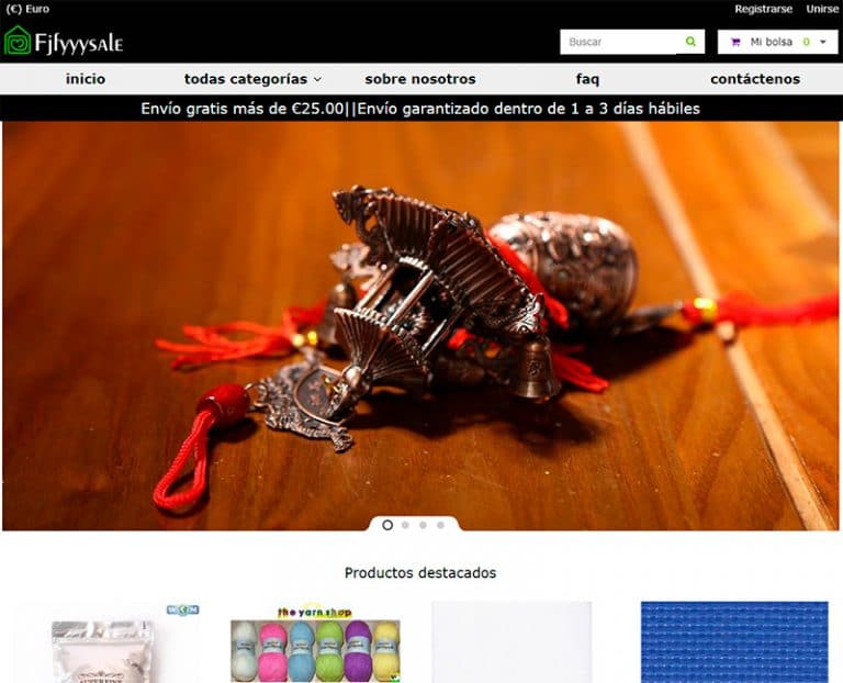 fjfyyysale.com tienda dudosa multiproducto