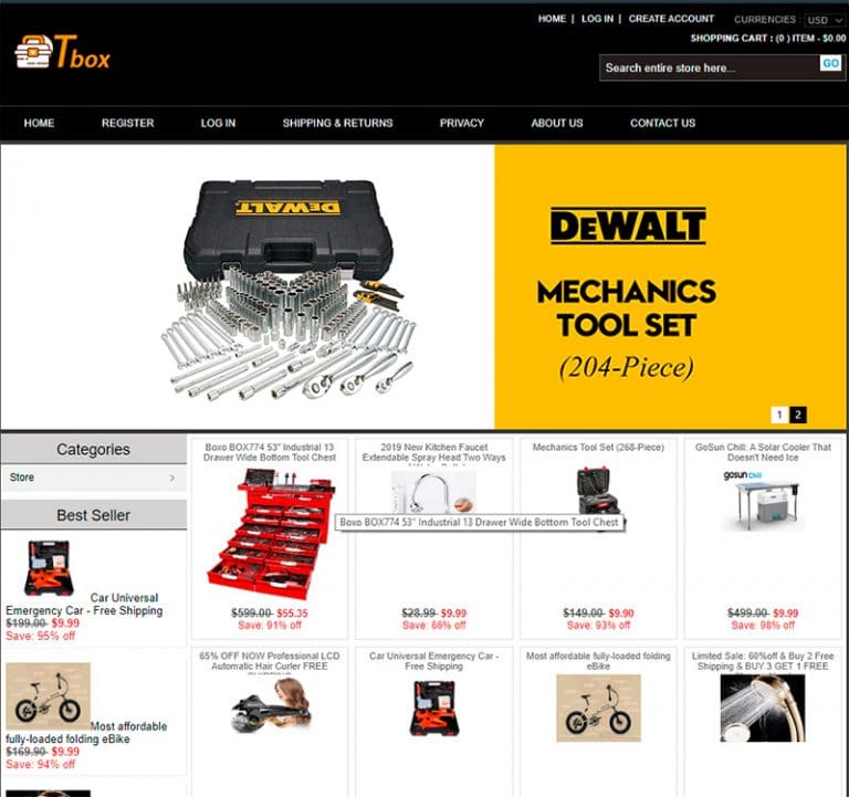 haneyle.online tienda online dudosa online herramientas
