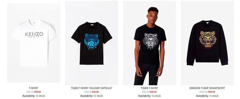 Keentelic.com Fake Online Shop Kenzo