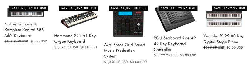 Keyboardgalleryshops.com Tienda Falsa Online