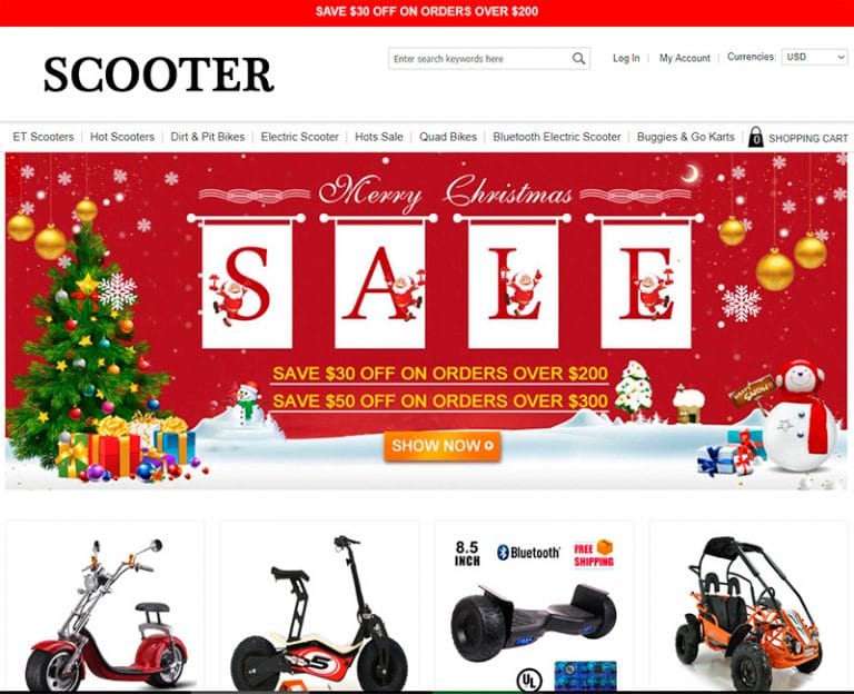 loutane.com tienda online dudosa online Scooters