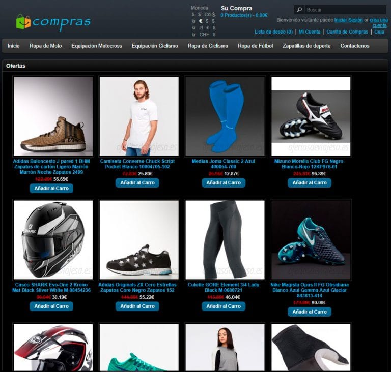 ofertasdeviajesa.es tienda online dudosa online ropa de moto