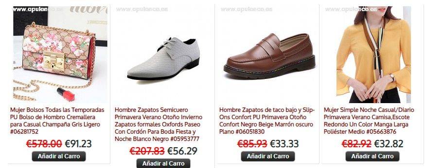 Opulence.es Tienda Online Dudosa
