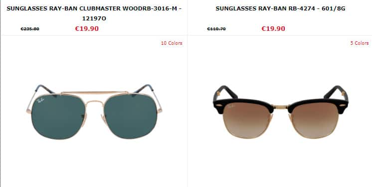 Rabbk.com Fake Online Shop Rayban