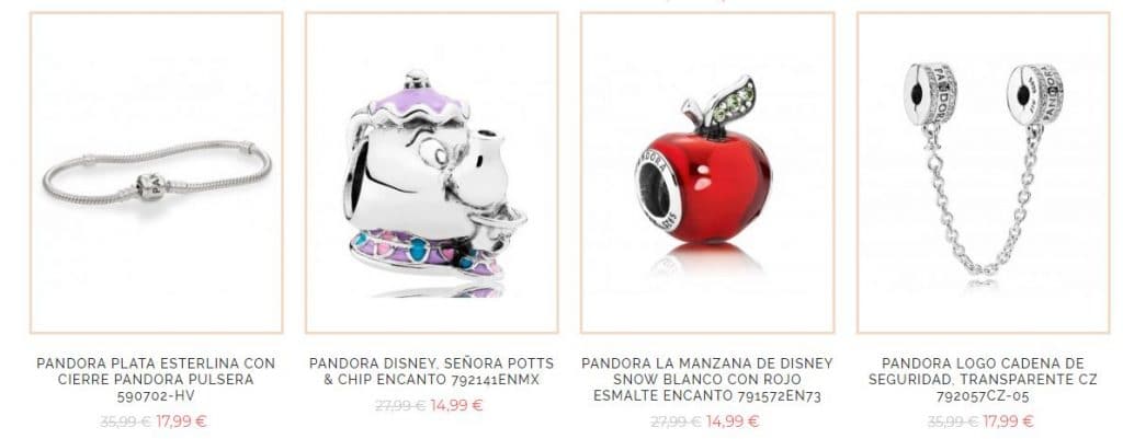 Rebajapandora.es False Shop Online Pandora