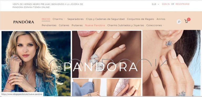 rebajapandora.es  tienda online dudosa online Pandora