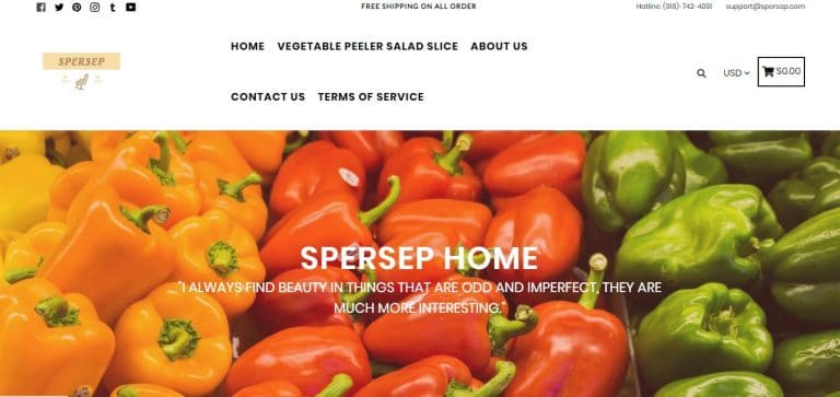 spersepshop.com tienda online dudosa online utensilios de cocina