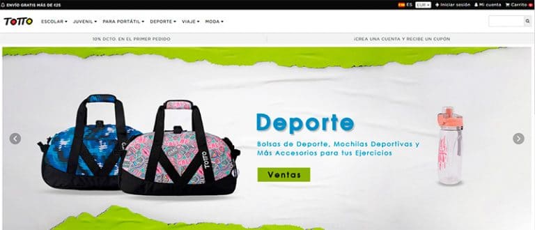 tottomochila.online tienda online dudosa online Totto