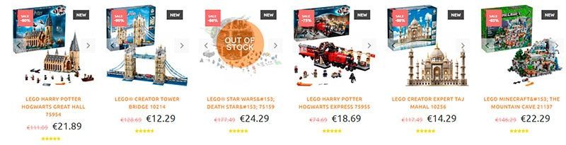 Toycos.com Fake Online Shop Lego