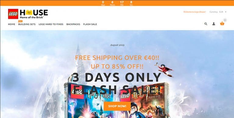 toysdool.com tienda online dudosa de Lego