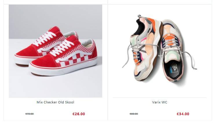 Vansbe.com Tienda Online Dudosa