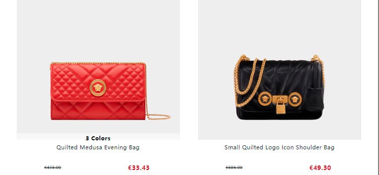 Verclothesstore.club False Online Shop Versace