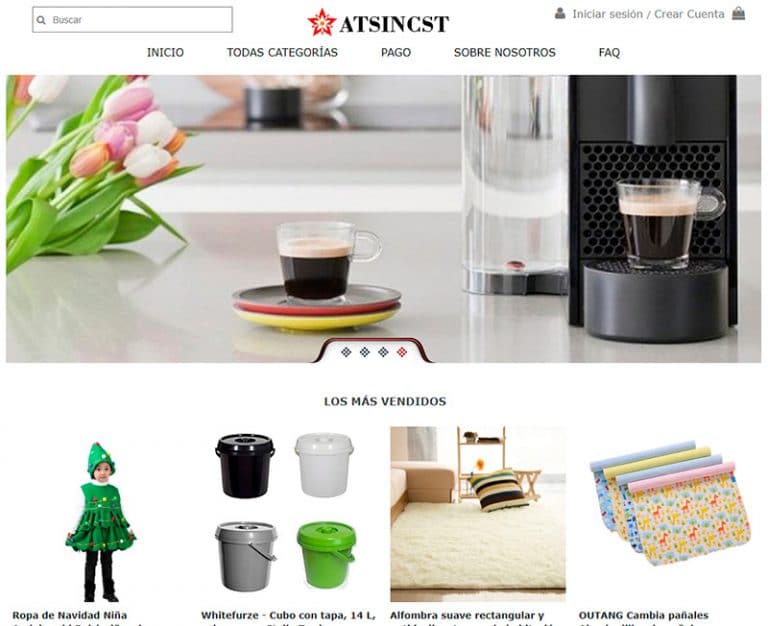 atsincstore.com tienda dudosa multiproducto