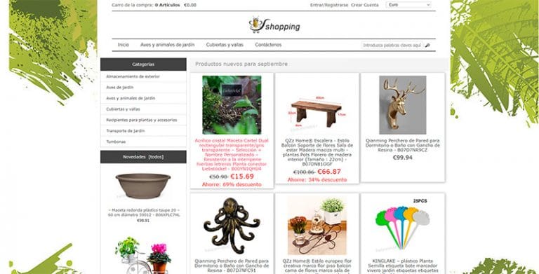 bailarenmadrid.es tienda dudosa jardinería