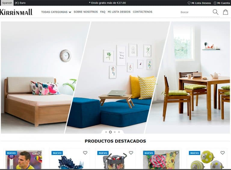kirrinmall.com tienda dudosa multiproducto