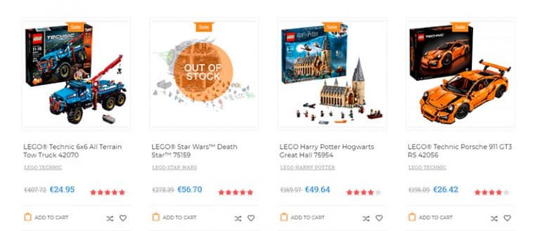 lofentous.com tienda dudosa Lego