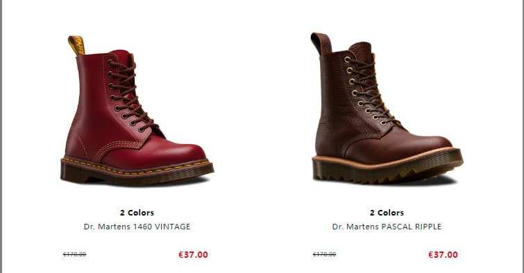 Martensbootdeals.club Tienda Online Dudosa