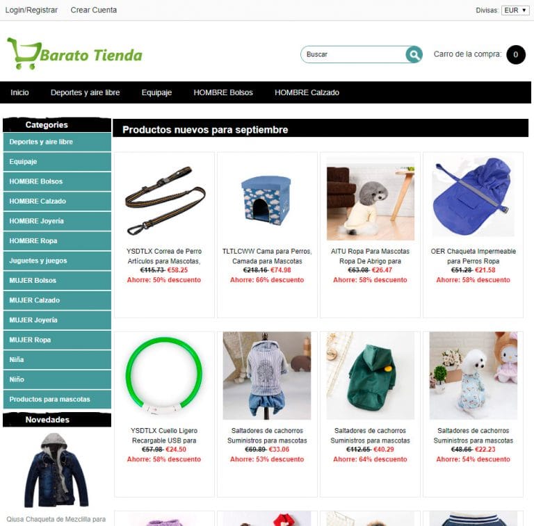mialmaenverso.es tienda dudosa multiproducto