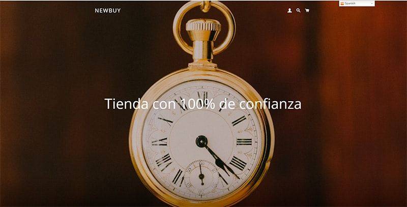 Newbuy.store Tienda Online Dudosa Inacabada