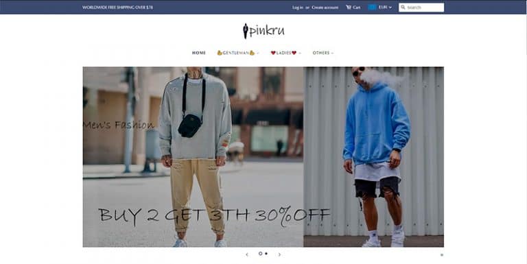pinkru.com tienda online dudosa online de moda