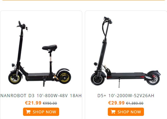 Qawsk.top Fake Shop Online Scooters